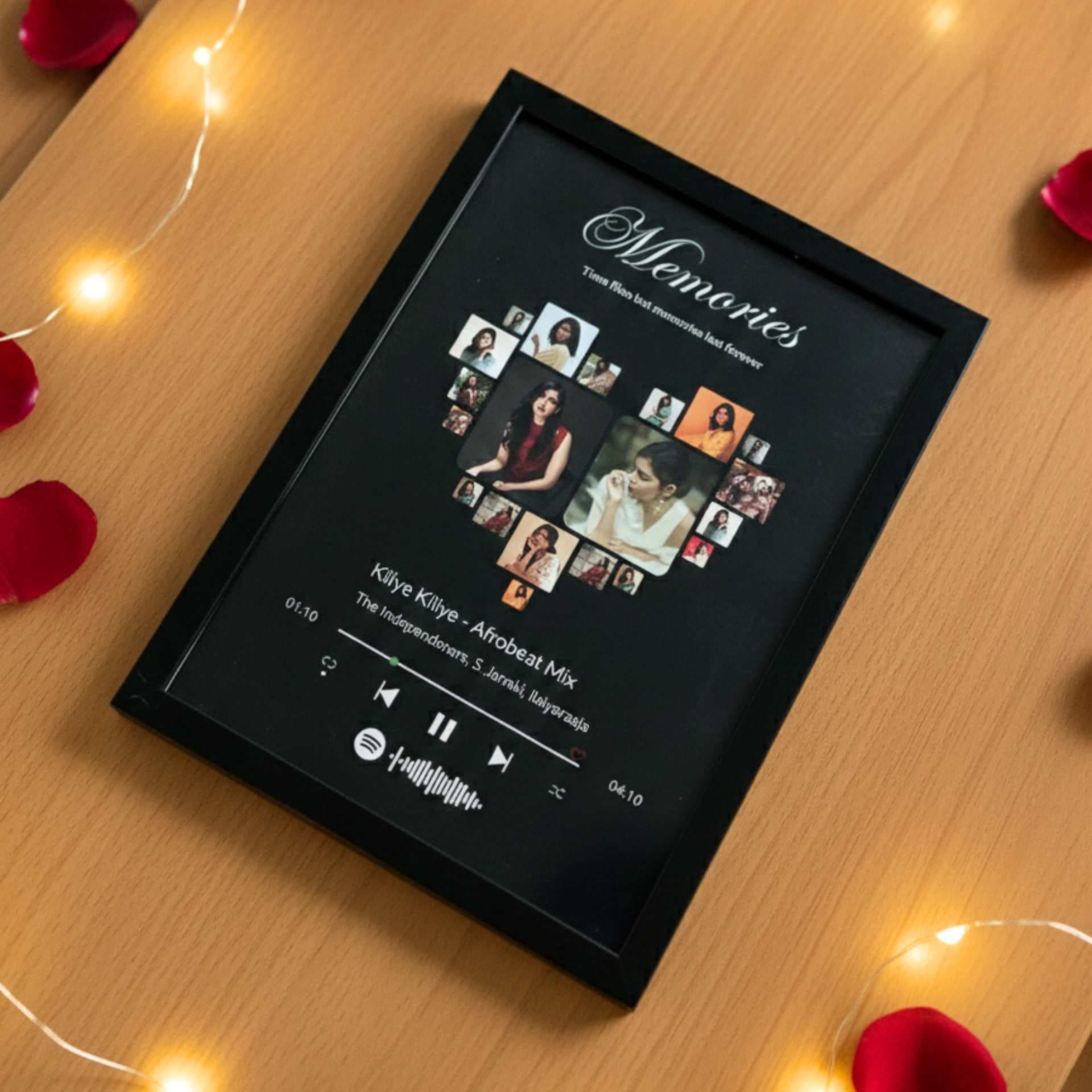 Personalised Photo frame view 2